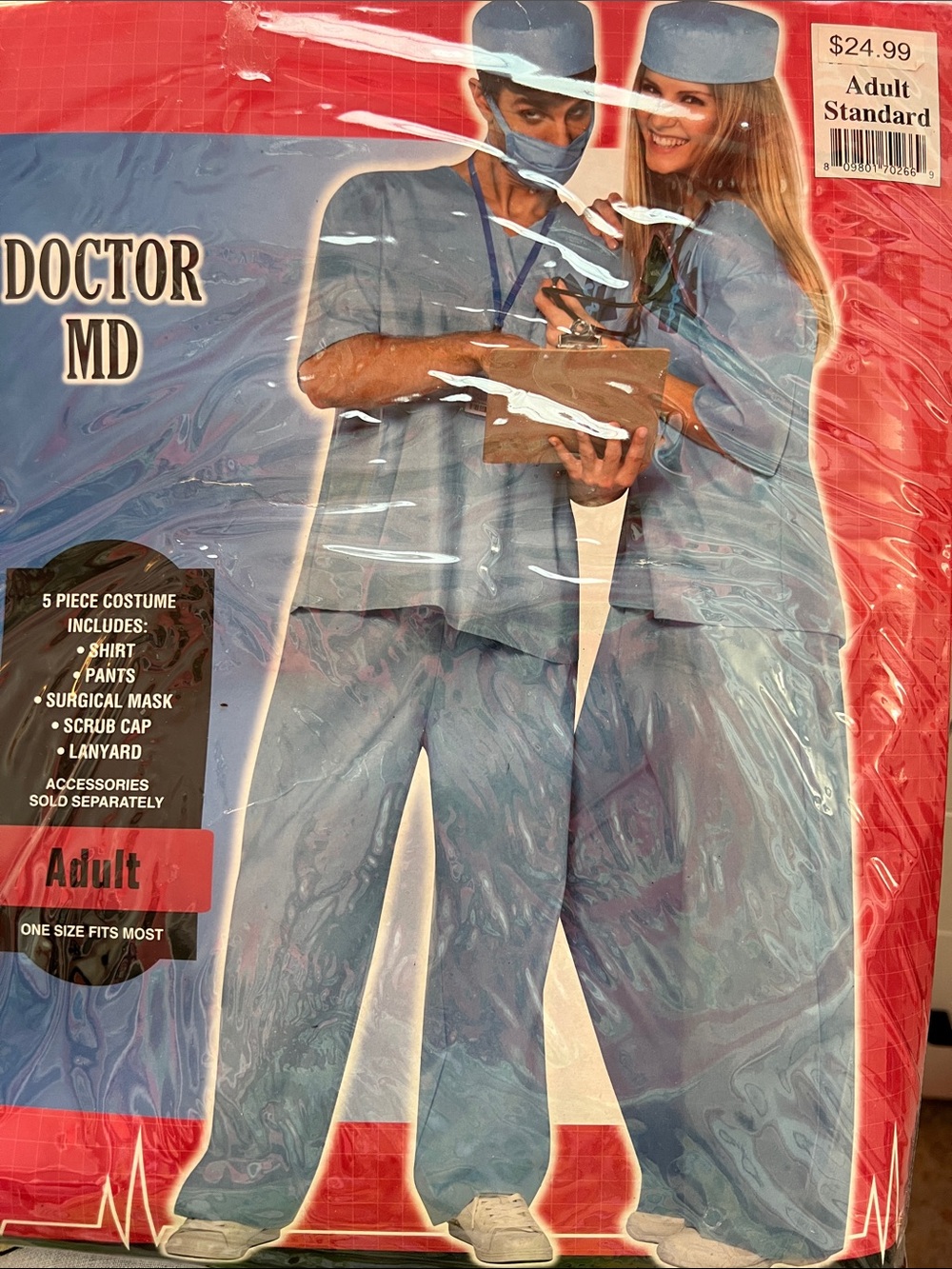 Men's Light Blue Scrub Pants - Doctor MD